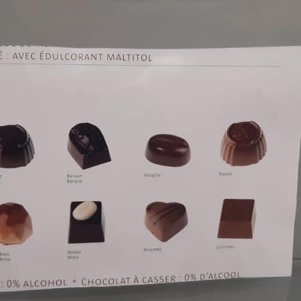 Chocolat pour diabétique au lait - La chocolaterie des Bauges