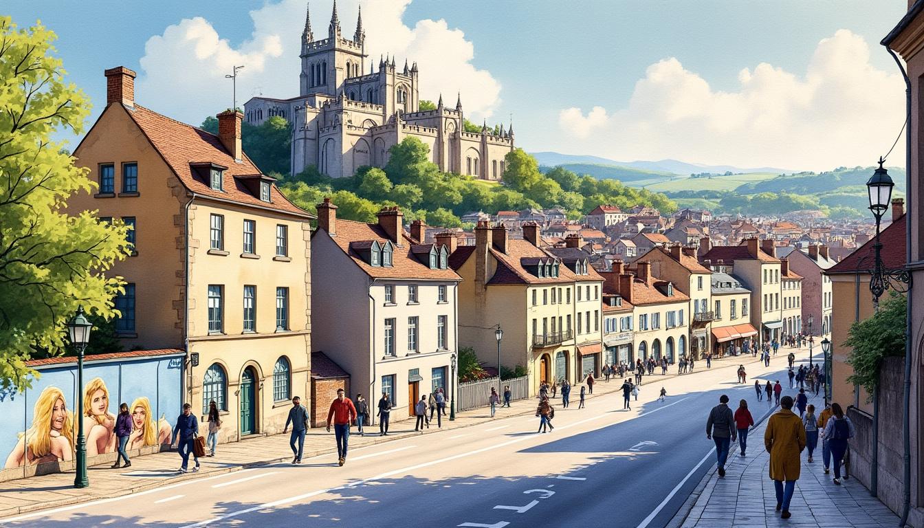 découvrez le street art à laon à travers un parcours unique : admirez les fresques en trompe-l'œil et les célèbres œuvres de c215 qui embellissent les rues de la ville.