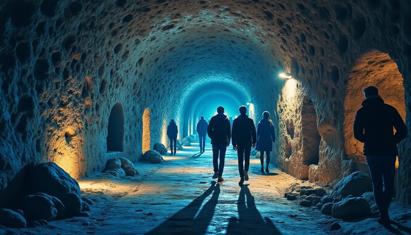 plongez dans les souterrains de laon et explorez une nouvelle scénographie immersive. découvrez les secrets cachés et les mystères insoupçonnés de ce patrimoine unique lors de votre visite.